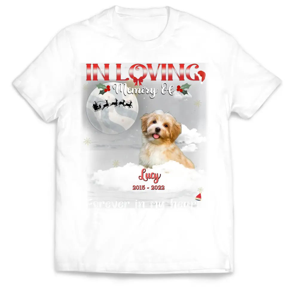 In Loving Memory Of - Personalized T-Shirt, Memorial Gift - TS1036