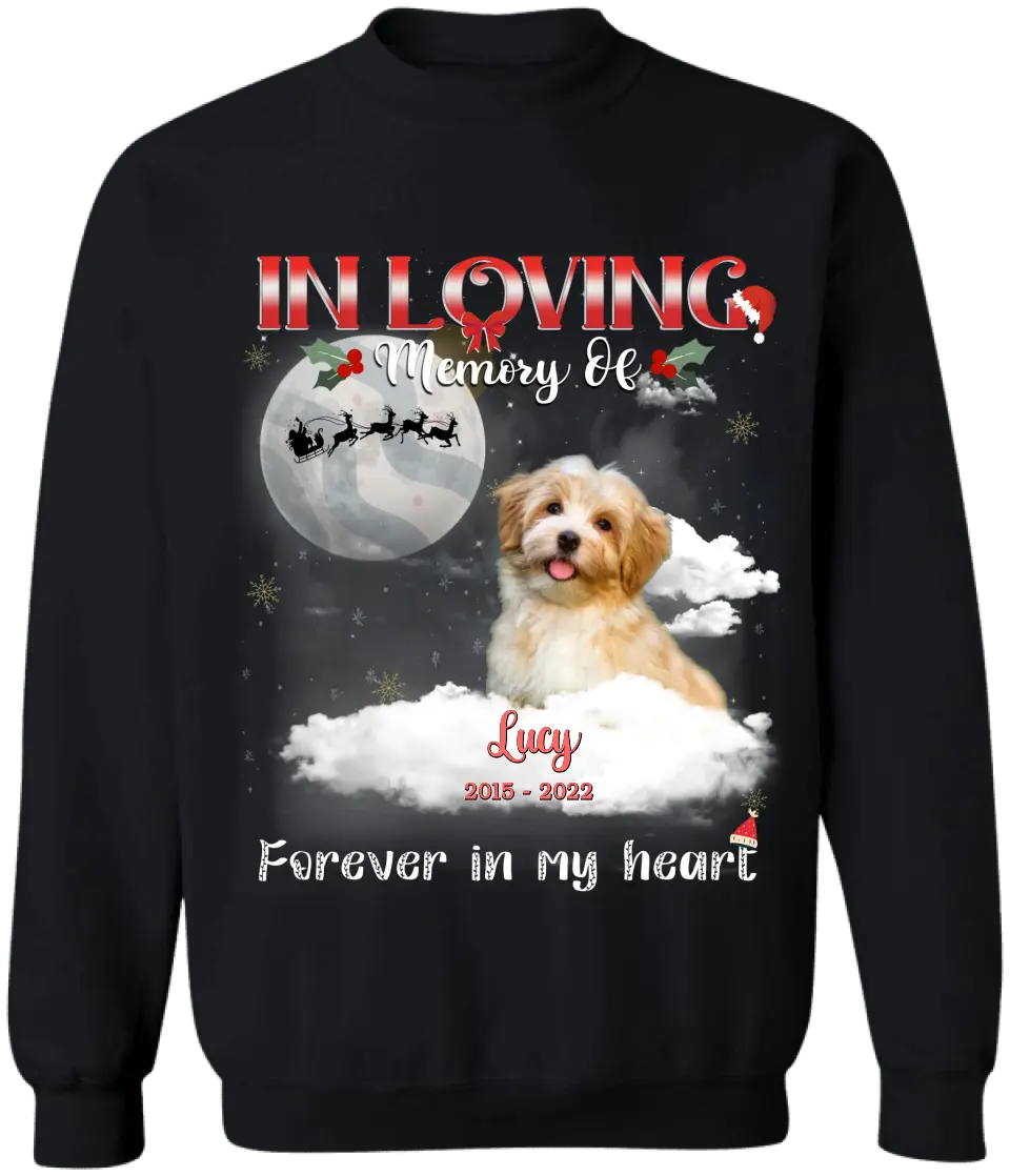 In Loving Memory Of - Personalized T-Shirt, Memorial Gift - TS1036