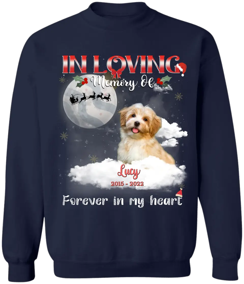 In Loving Memory Of - Personalized T-Shirt, Memorial Gift - TS1036