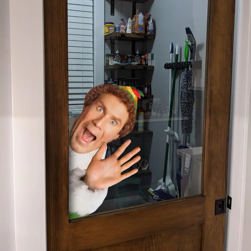 The Original Buddy The Elf Christmas - Personalized Decal, Christmas Decoration - PCD93