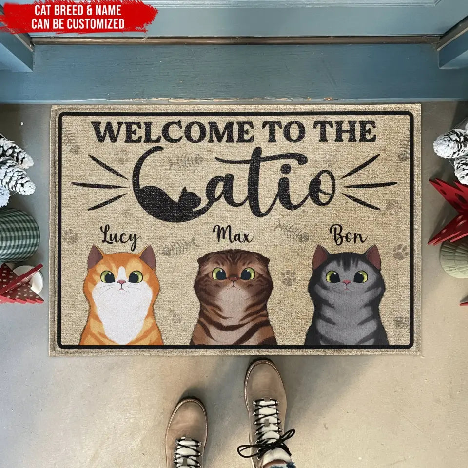 Doormat,cat,outdoor doormats,welcome mat,custom doormats,front doormat,funny doormats,gifts for cat lovers,cat