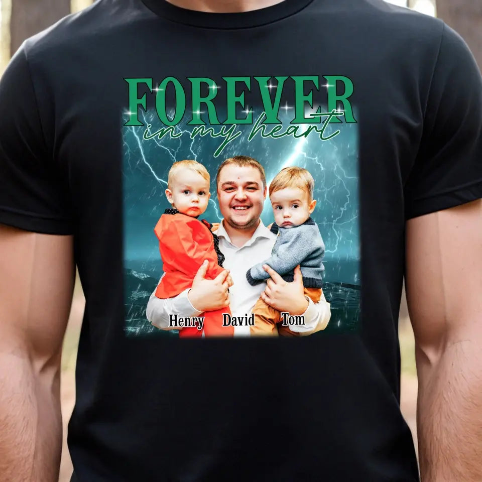 Custom Face Photo And Family Moments - Personalized T-Shirt, Gift For Family, For Pet Lovers - TS1044