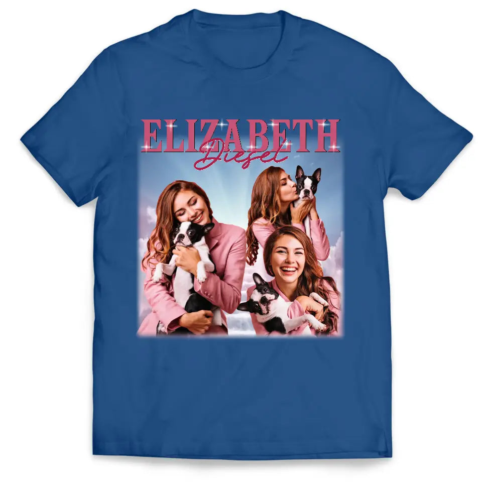 Custom Face Photo And Family Moments - Personalized T-Shirt, Gift For Family, For Pet Lovers - TS1044