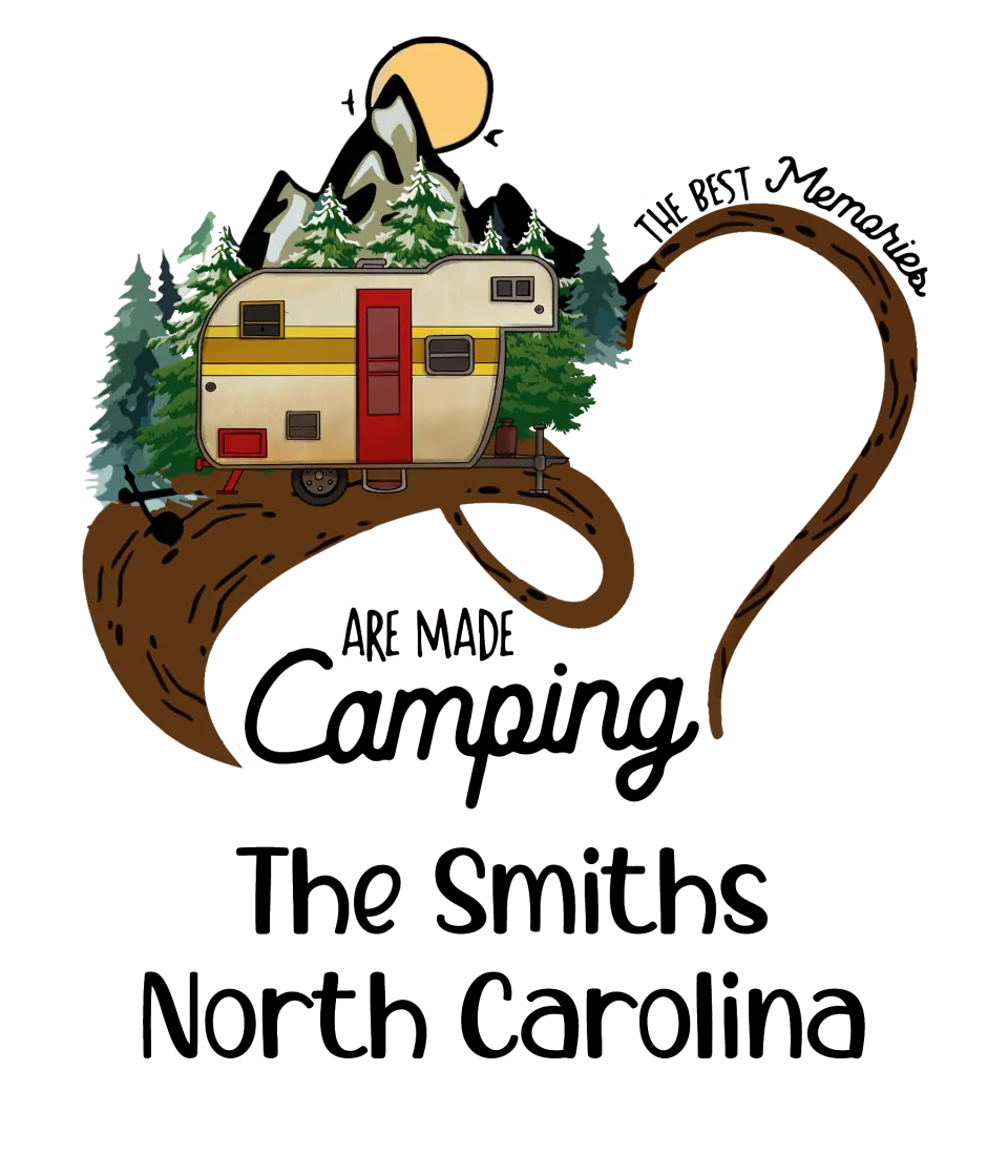 Camping Decal, The Best Memories Are Made Camping - Personalized Decal, Decal Gift For Camping Lover - PCD99