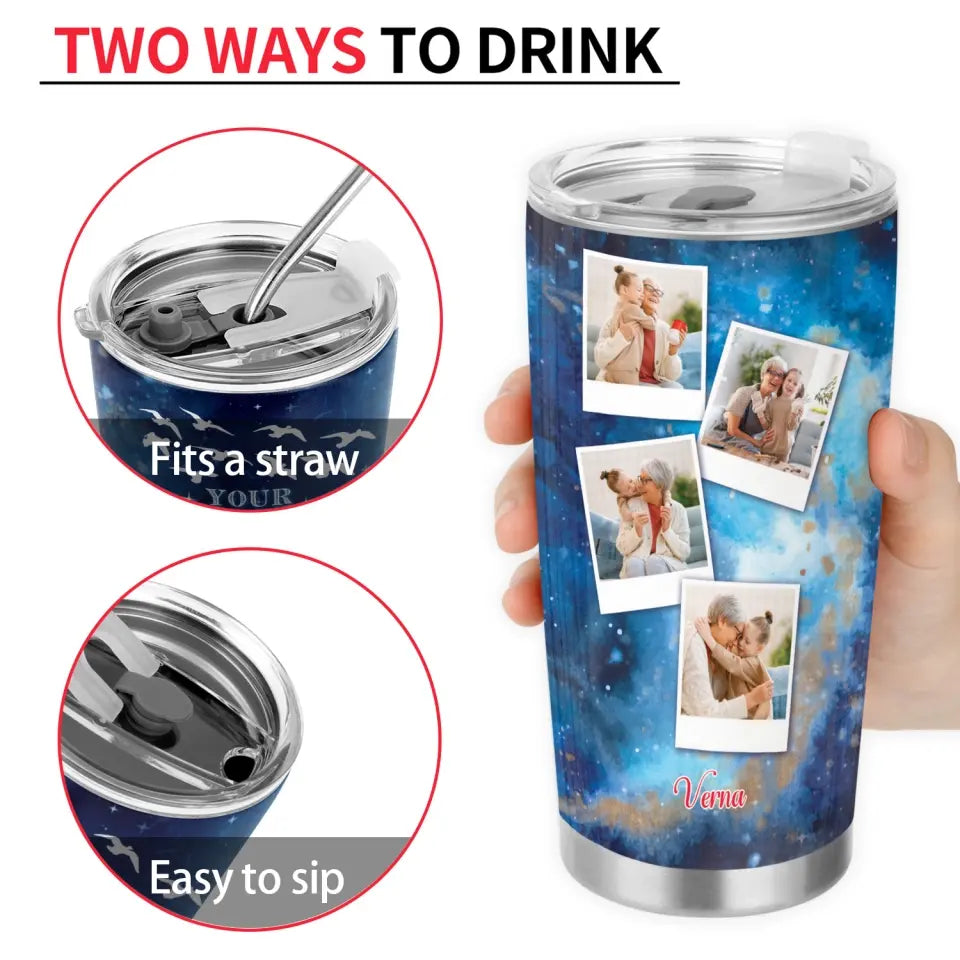 Your Wings Were Ready - Personalized Tumbler, Sympathy Gift - TL79