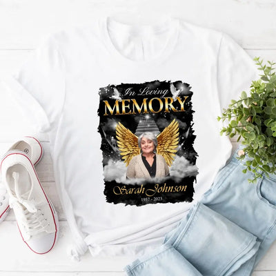 In Loving Memory - Personalized T-Shirt, Memorial Gift For Loss Of Loved One - TS1063