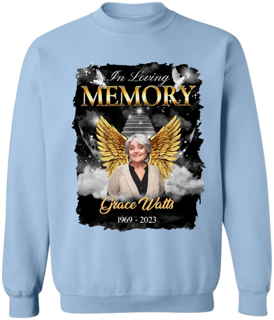 In Loving Memory - Personalized T-Shirt, Memorial Gift For Loss Of Loved One - TS1063
