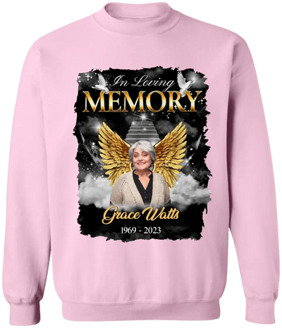 In Loving Memory - Personalized T-Shirt, Memorial Gift For Loss Of Loved One - TS1063