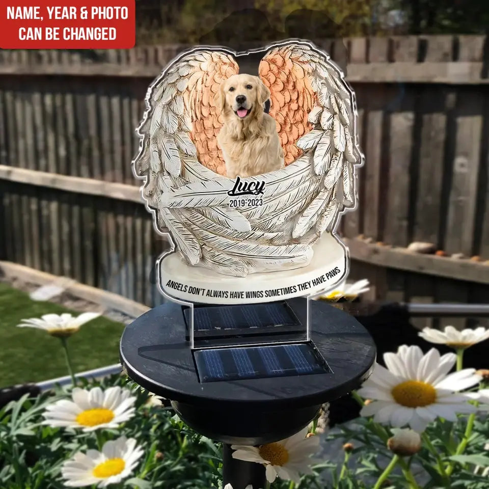 Personalized Solar Light, Pet Loss Gift, dog lover gift, dog lover, dog,gifts for dog lovers, solar light, custom solar light, memorial gift, memorial, memorial gift for dog lover