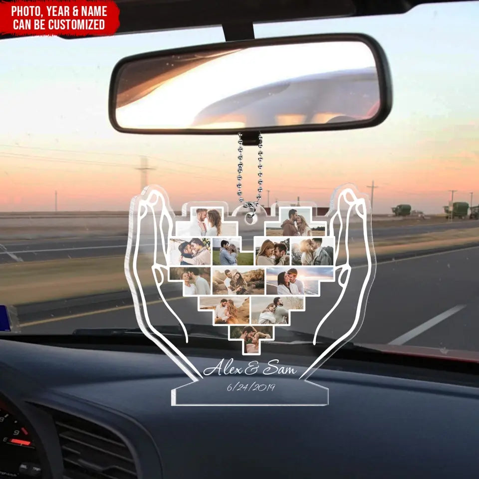 Couple Custom Photo Gift - Personalized Acrylic Lamp, Gift For Couple/Lovers, Husband And Wife, Valentine Gift for Him/Her  - L97