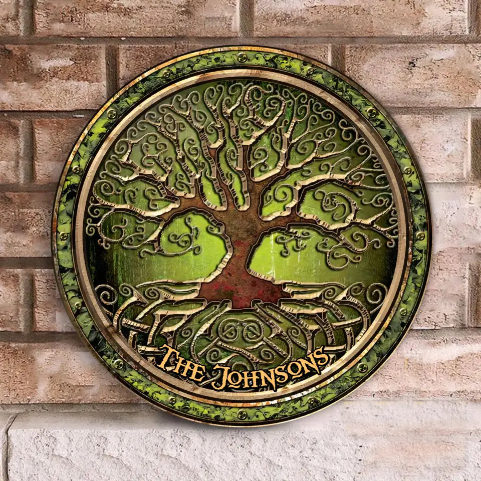 Happy St. Patrick's Day Wreath - Personalized Wooden Sign, Irish Pub Decor - DS748