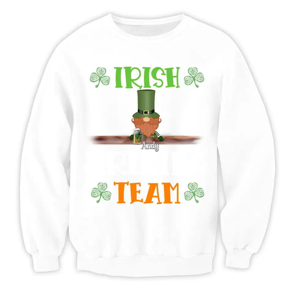 Irish Drinking Team, Happy Patrick's Day - Personalized T-Shirt