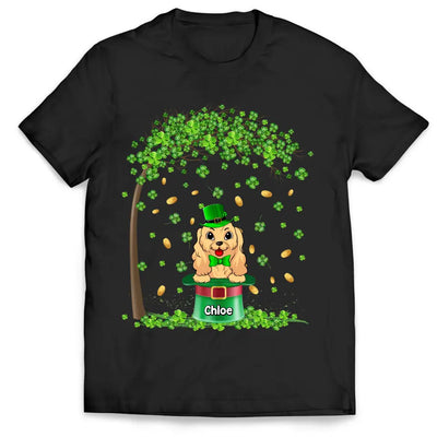 Dog Happy St Patrick's Day Limited Edition - Personalized T-Shirt, Gift For Dog Lovers - TS1108