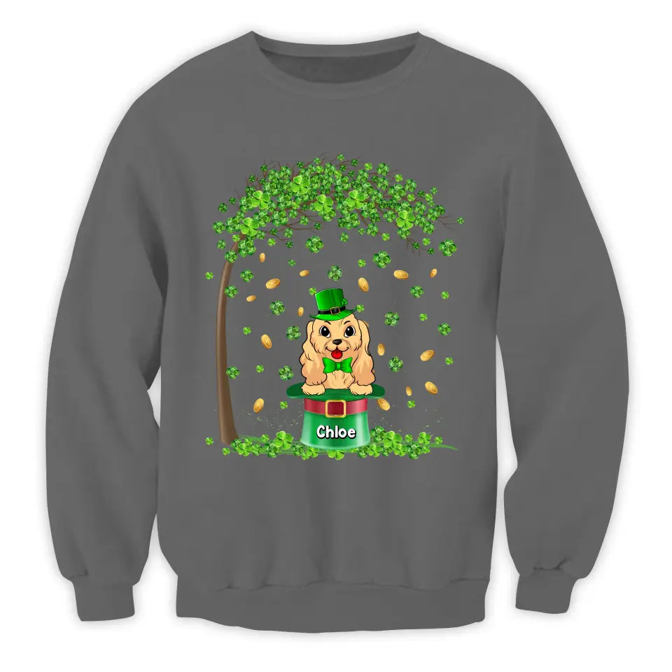 Dog Happy St Patrick's Day Limited Edition - Personalized T-Shirt, Gift For Dog Lovers - TS1108
