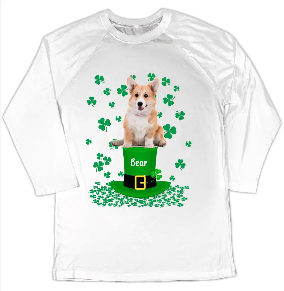 Dog Shamrocks St Patrick's Day - Personalized T-Shirt, Gift For Dog Lovers, Happy St Patrick's Day - TS1118