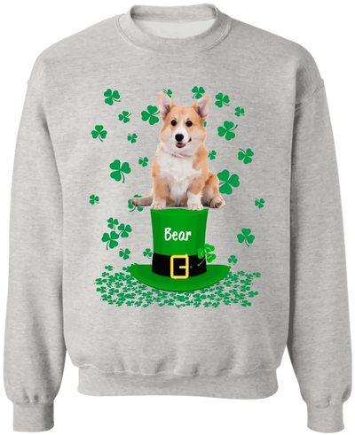 Dog Shamrocks St Patrick's Day - Personalized T-Shirt, Gift For Dog Lovers, Happy St Patrick's Day - TS1118
