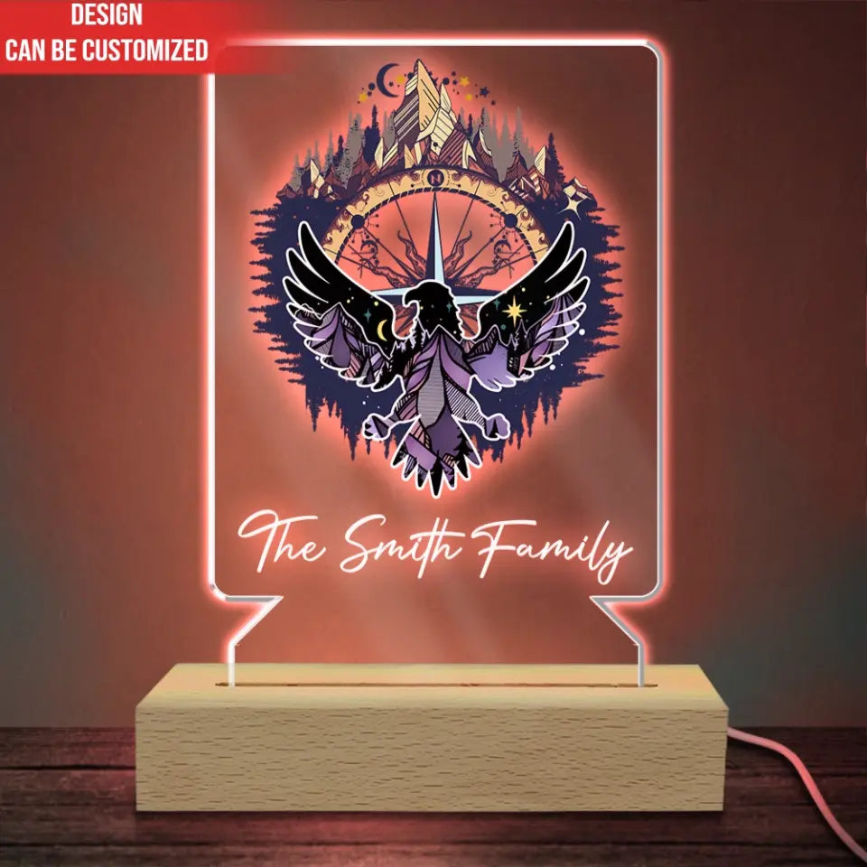 Bear And Mountains - Personalized Decal, Camping Gift For Camping Lovers - PCD100