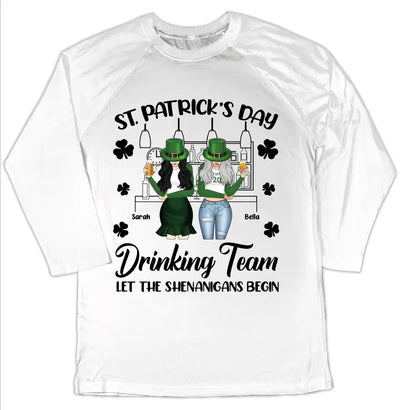 St. Patrick’s Day Drinking Team - Personalized T-Shirt, T-shirt Gift For Patrick's Day - TS1138
