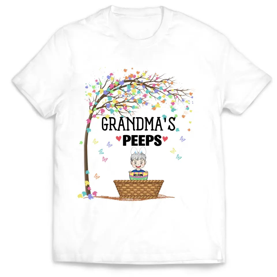 Grandma’s Peeps - Personalized T-shirt, Gift For Easter Day - TS1140