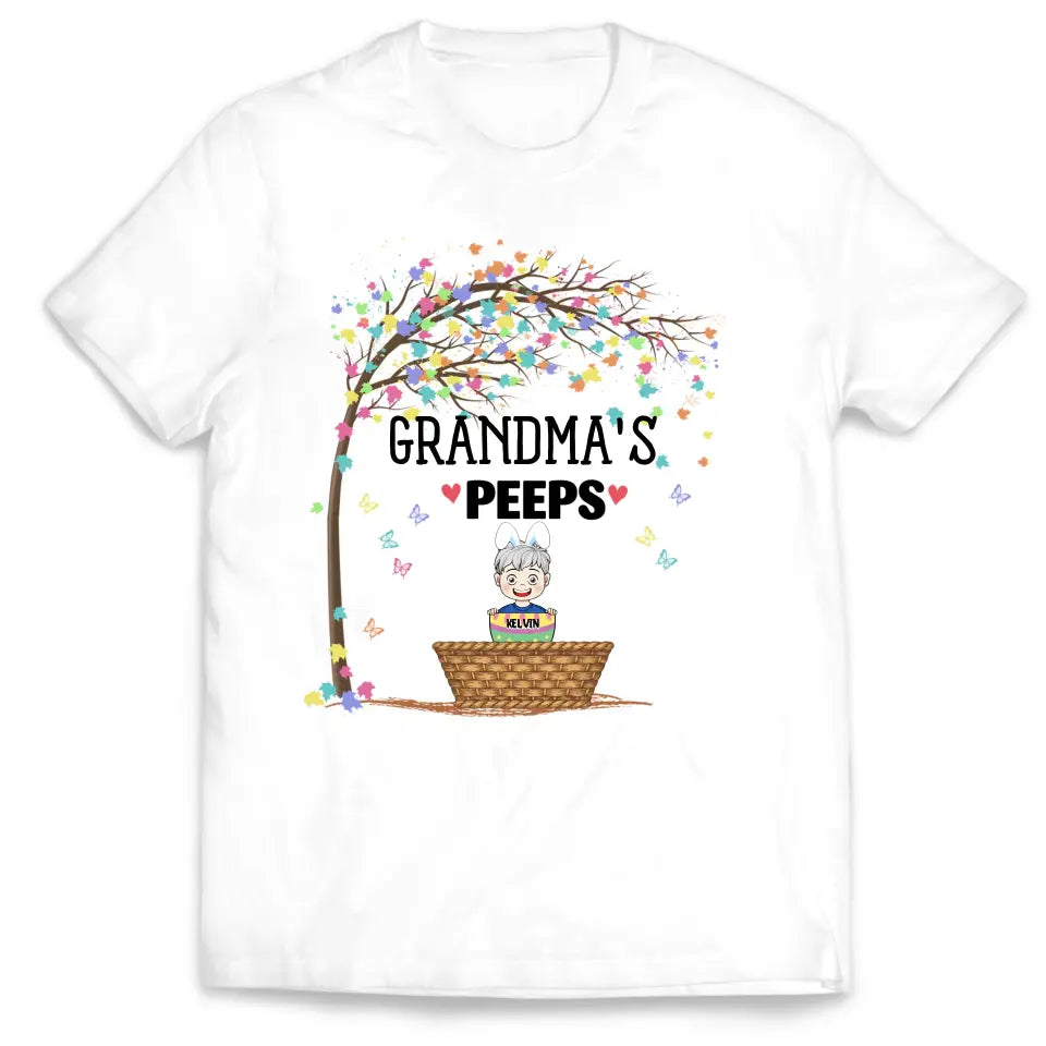 Grandma’s Peeps - Personalized T-shirt, Gift For Easter Day - TS1140