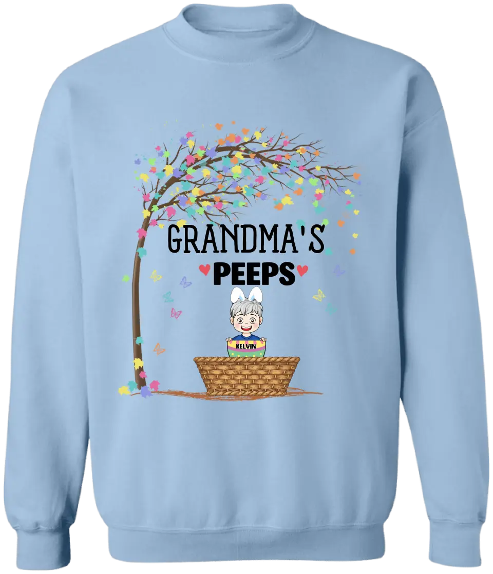 Grandma’s Peeps - Personalized T-shirt, Gift For Easter Day - TS1140