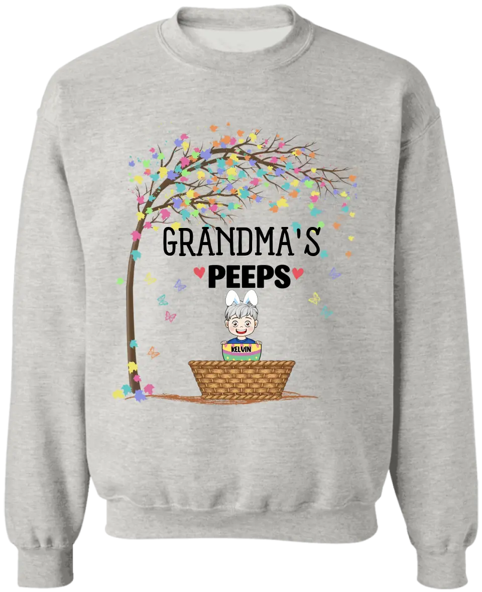 Grandma’s Peeps - Personalized T-shirt, Gift For Easter Day - TS1140