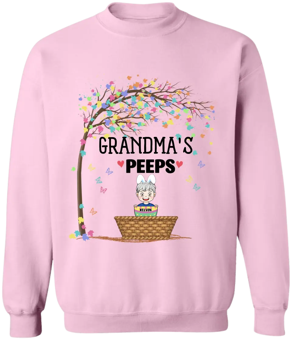 Grandma’s Peeps - Personalized T-shirt, Gift For Easter Day - TS1140