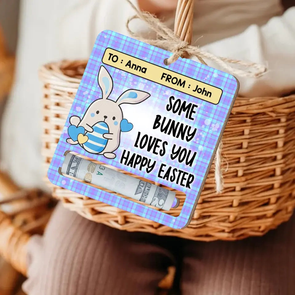 You're Some Bunny Special - Personalized Money Holder, Easter Cash Gift for Kids - ORN353