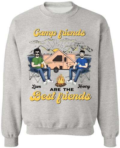 Camp Friends Are The Best Friends - Personalized T-Shirt, Gift For Camping Lover - TS1144