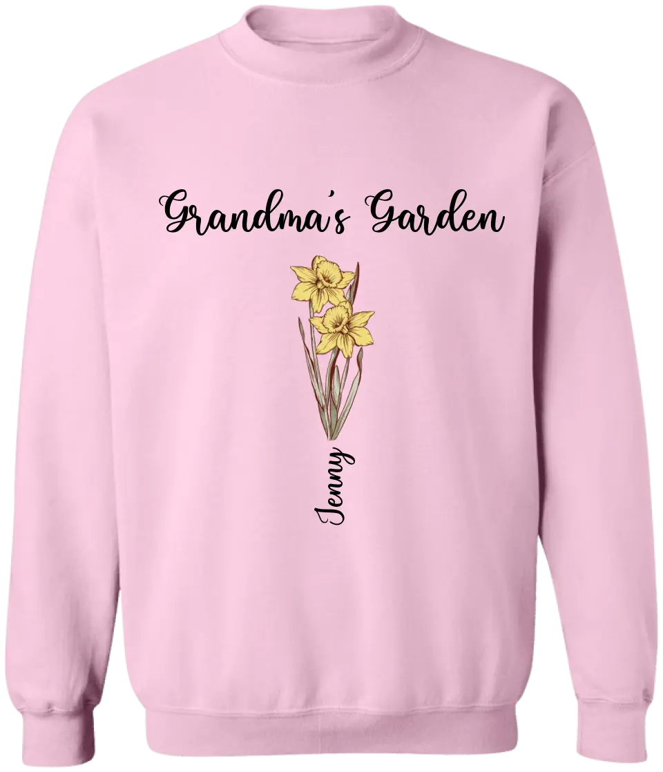 Grandma's Garden - Personalized T-Shirt, Happy Mother's Day, Mom's Gift - TS1146