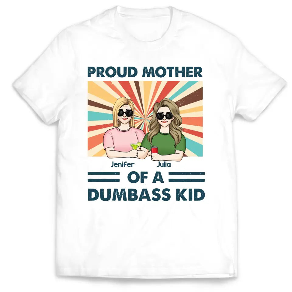 Pround Gramma/Mother Of A Few Kids - Personalized T-Shirt, Mother's Day/Birthday Gift For Her - TS1156