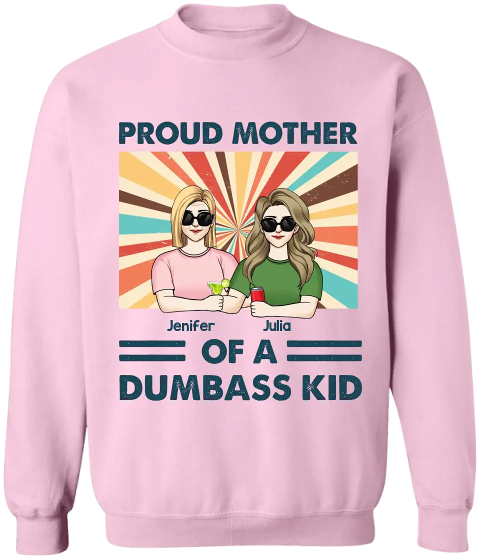 Pround Gramma/Mother Of A Few Kids - Personalized T-Shirt, Mother's Day/Birthday Gift For Her - TS1156