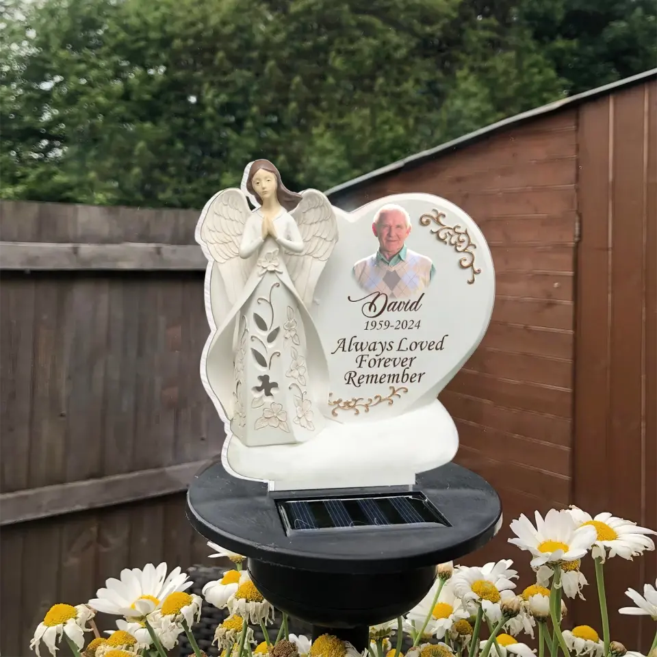 Always Loved Forever Remember - Personalized Solar Light, Memorial Gifts - SL156