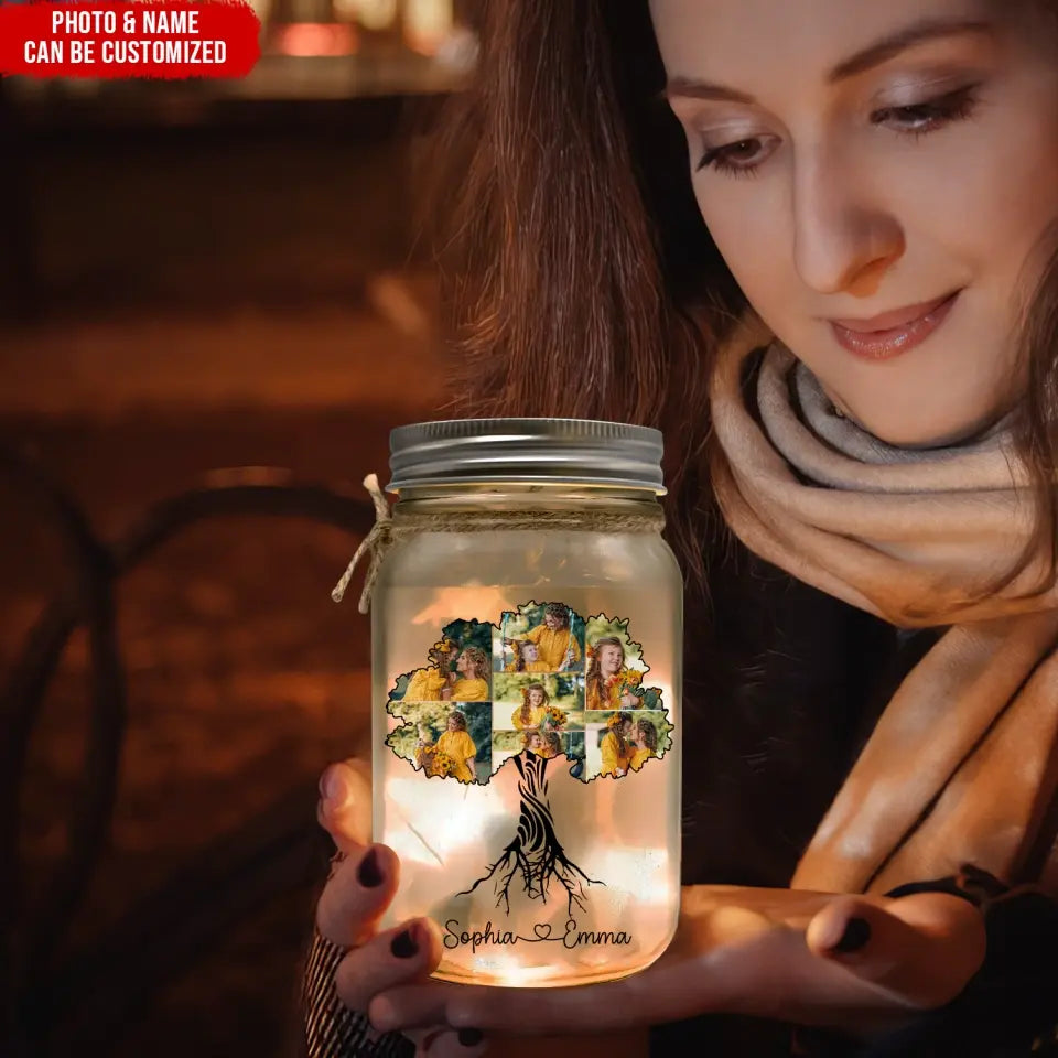 To Our Mom For All The Times That We Forgot To Thank You - Personalized Mason Jar Light, Gift For Mother's Day - MJL31