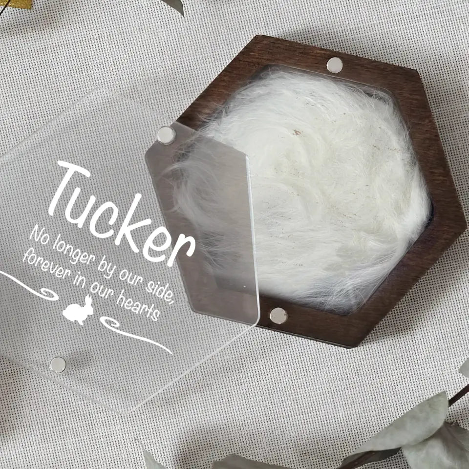 You Left Pawprints On Our Hearts - Personalized Memorial Box, Memorial Gift For Loss Of Pet - MB10