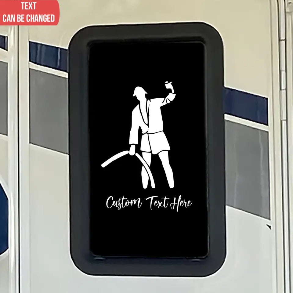 Vacation Camper, The Original Cousin Eddie - Personalized Decal, Funny Gift for RV Campers - PCD117