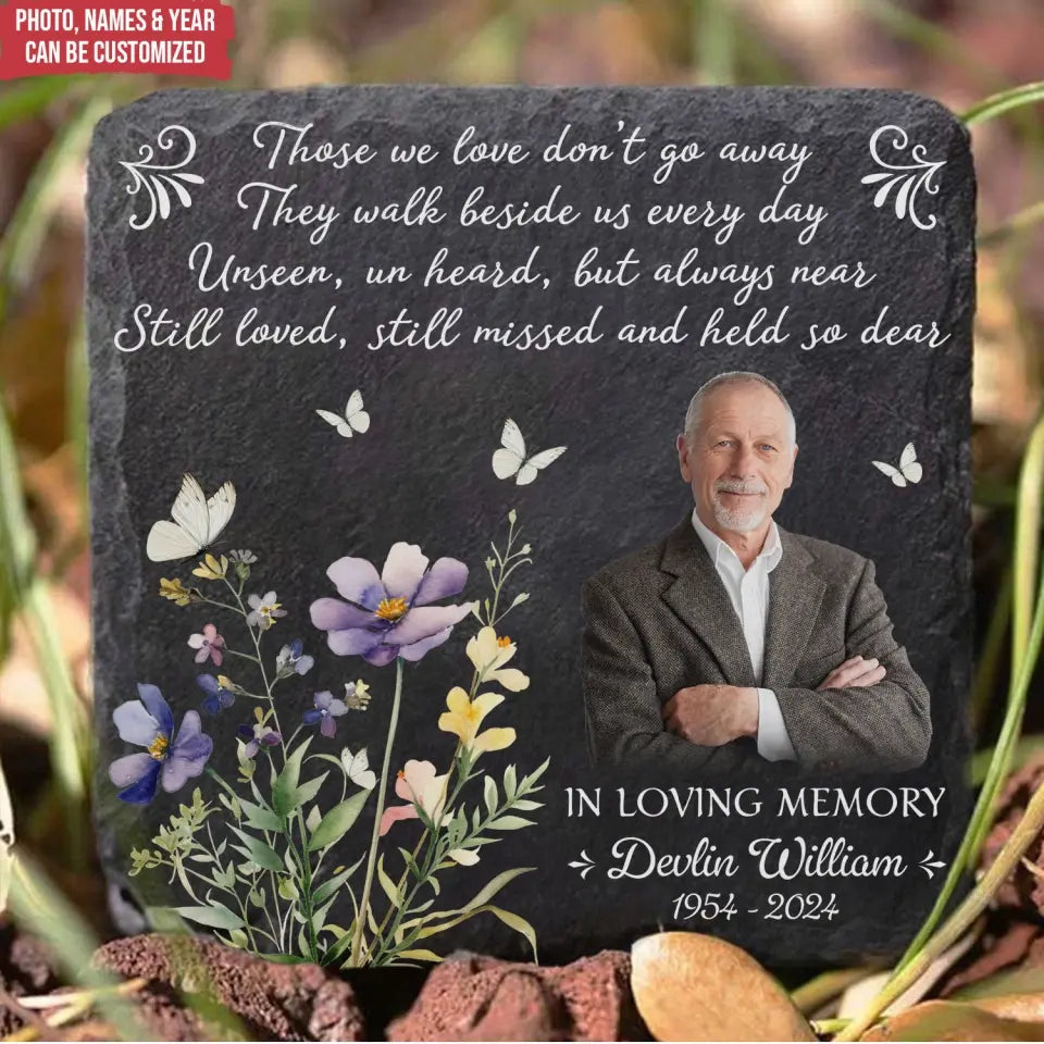 Still Loved, Still Missed And Held So Dear - Personalized Stone, Memorial Gift - MS92