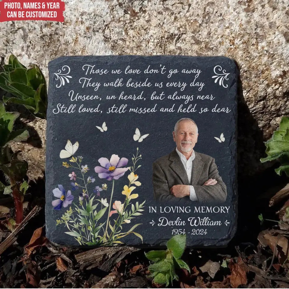 Still Loved, Still Missed And Held So Dear - Personalized Stone, Memorial Gift - MS92