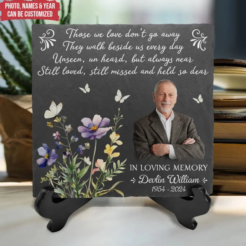 Still Loved, Still Missed And Held So Dear - Personalized Stone, Memorial Gift - MS92