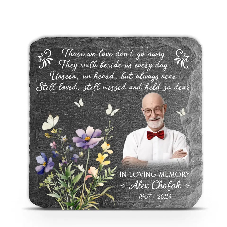 Still Loved, Still Missed And Held So Dear - Personalized Stone, Memorial Gift - MS92