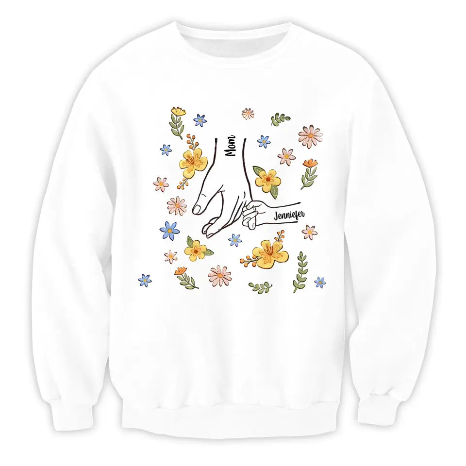 You Held Our Hands For Fleeting Moment You Hold Our Hearts Forever - Personalized T-shirt - TS1185