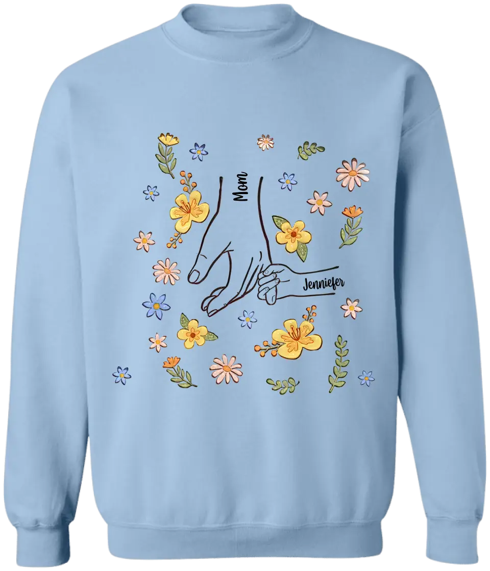 You Held Our Hands For Fleeting Moment You Hold Our Hearts Forever - Personalized T-shirt - TS1185