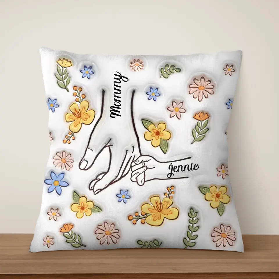You Held Our Hands For Fleeting Moment You Hold Our Hearts Forever - Personalized Pillow - PC82