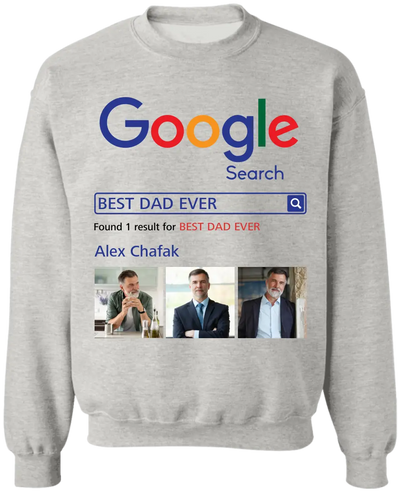 Best Dad Ever Custom Gift For Dad - Personalized T-Shirt, Gift For Dad, Dad T-Shirt, Best Dad Gift - TS1196