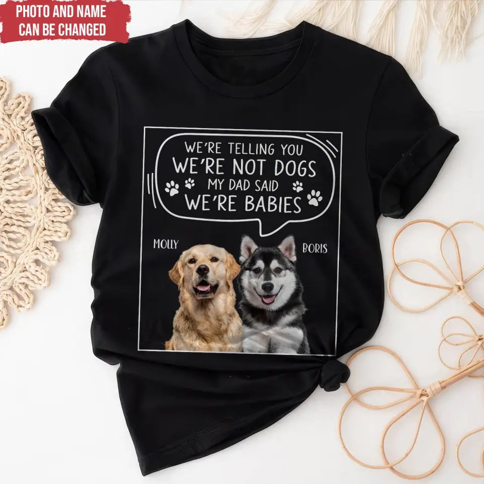 I Will Just Keep Staring At You Until You Do The Thing I Want - Personalized T-Shirt, Gift For Dad, Dog Dad - TS1198