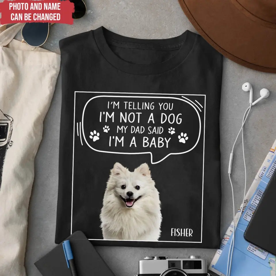 I Will Just Keep Staring At You Until You Do The Thing I Want - Personalized T-Shirt, Gift For Dad, Dog Dad - TS1198