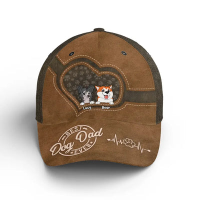 Best Dog Dad Ever - Personalized Classic Cap, Gift For Dog Lover, Gift For Dog Dad - C43