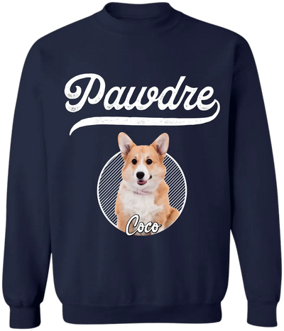 Pawdre, Custom Dog Photo - Personalized T-Shirt, Gift For Dog Lover - TS1212