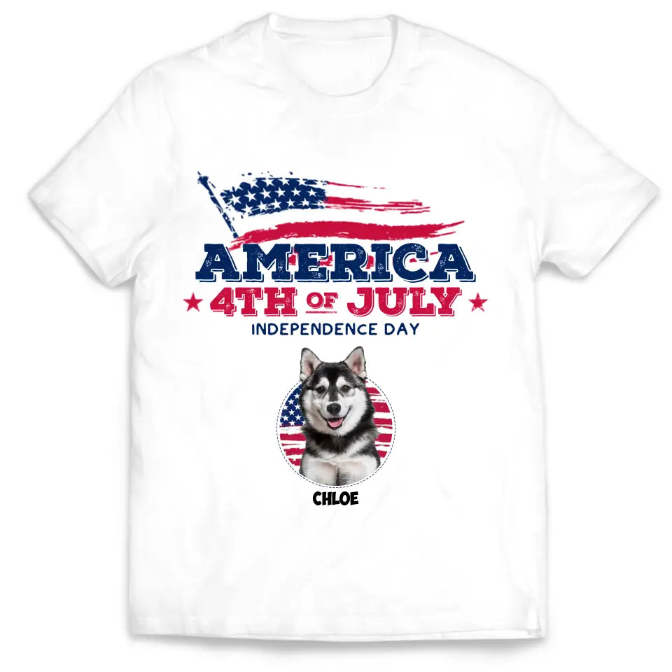 America 4th Of July Independence Day - Personalized T-Shirt, Gift For Independence Day - TS1223