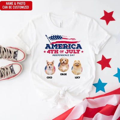 America 4th Of July Independence Day - Personalized T-Shirt, Gift For Independence Day - TS1223